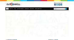 Desktop Screenshot of out2enroll.org